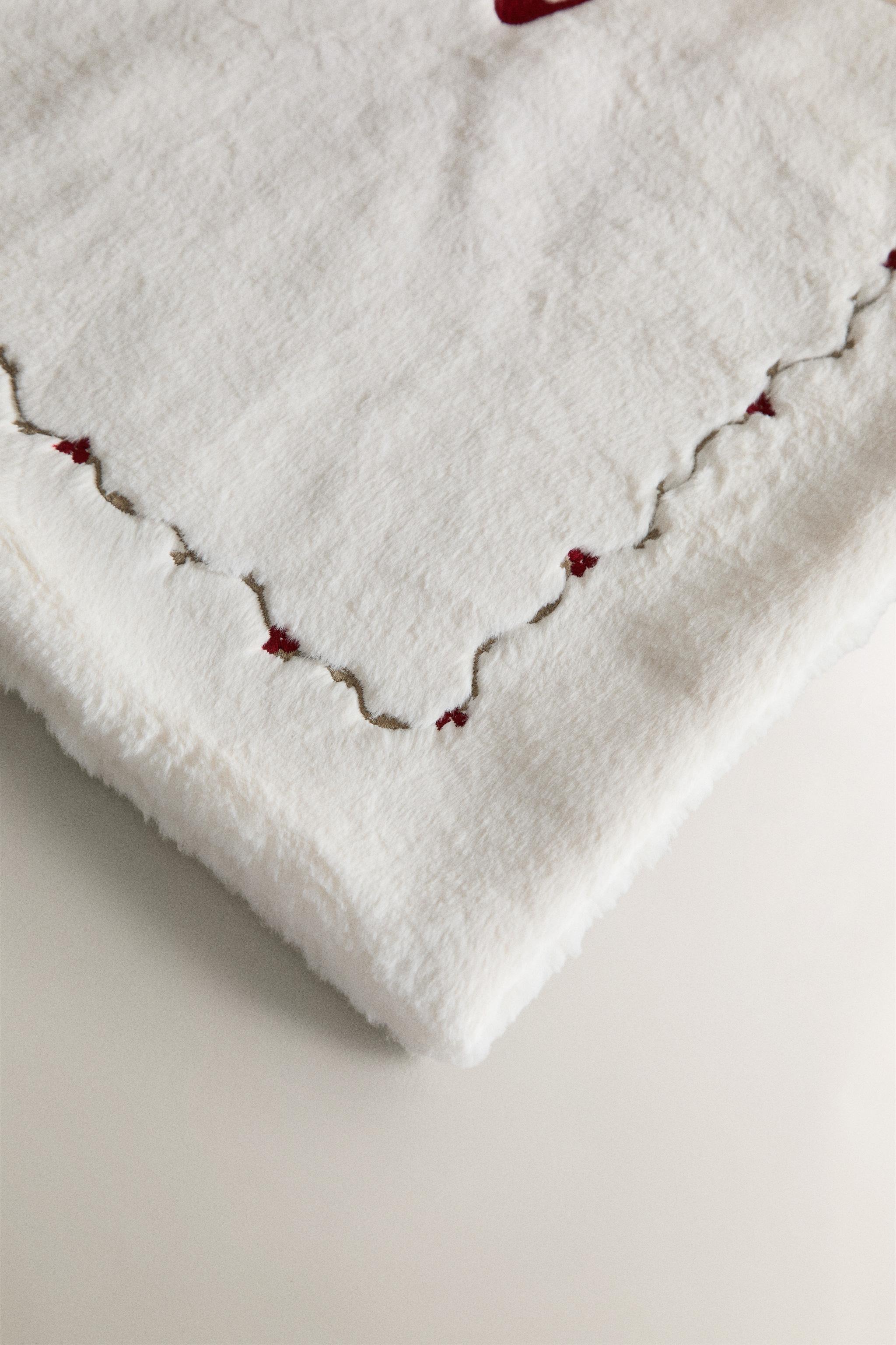 COUVERTURE POLAIRE ENFANT PÈRE NOËL NOËL